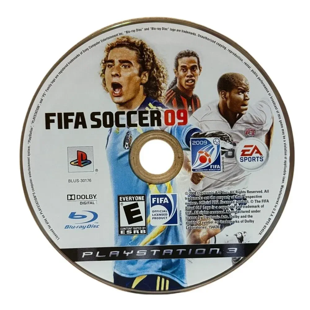 FIFA Soccer 09 Sony PlayStation 3, 2008 CIB Mint Condition